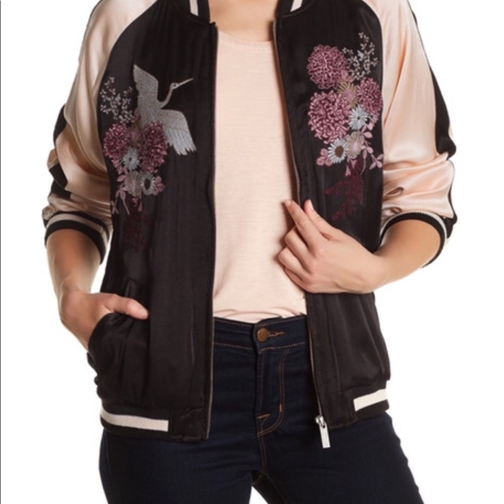 Sanctuary spring satin jacket